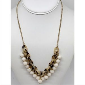 NWOT J. Crew Tortoise Beaded Necklace